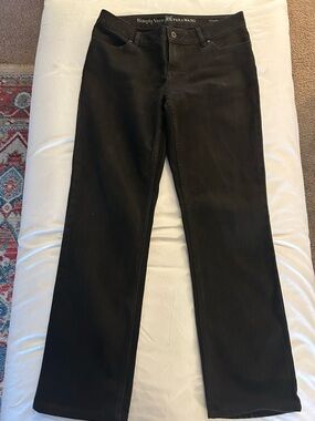 Vera Wang Black Boot-Cut Women's Jeans. New Without Tags